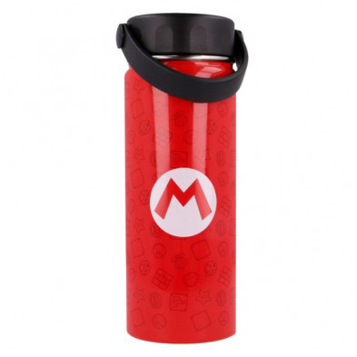 imagen 3 de botella acero inoxidable termo con asa 530ml mario