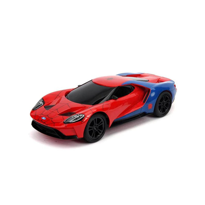 Imagen coche radio control spiderman ford gt 2017 1:16