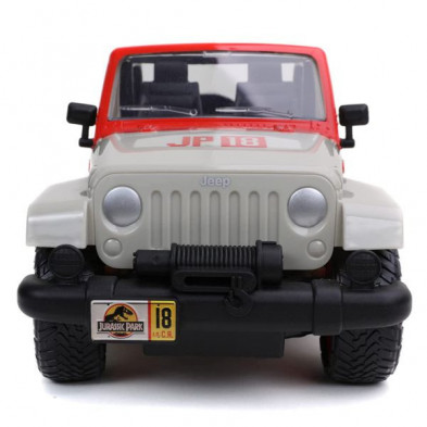 imagen 1 de coche radio control jurassic park jeep 1:16