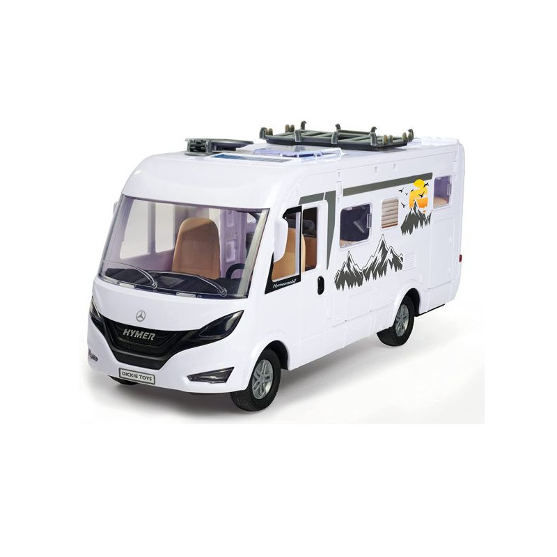 Imagen set caravana camper dickie toys