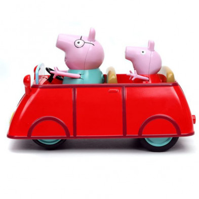 imagen 1 de coche radio control peppa pig 17cm - jada