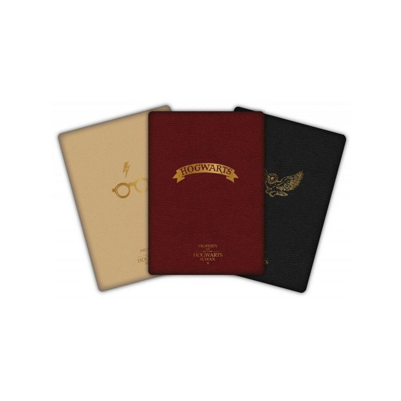 Imagen set de papelería harry potter cuadernos a6