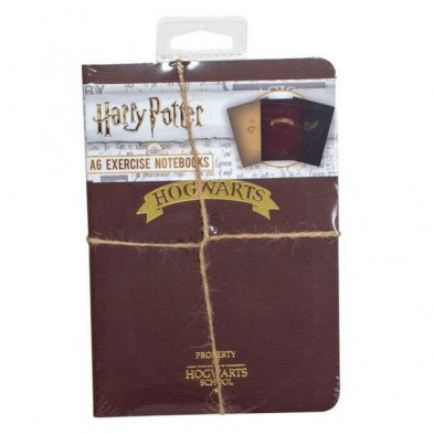 imagen 1 de set de papelería harry potter cuadernos a6