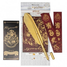 imagen 1 de set de escritura para postal harry potter