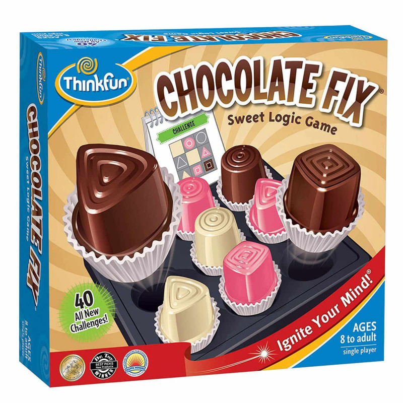 Imagen juego de lógica chocolate fix thinkfun