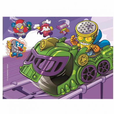 imagen 1 de puzzle super zings set de 4 ravensburger