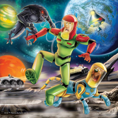 imagen 2 de puzzle scooby doo set 3 - 49 piezas ravensburger