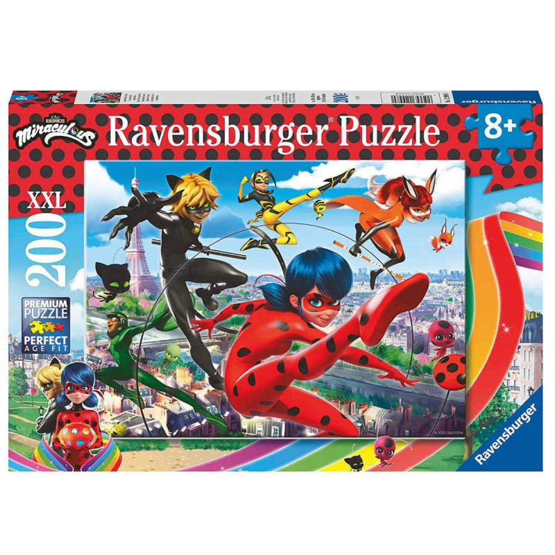 Imagen puzzle miraculous 200 piezas ravensburger Imagen puzzle miraculous 200 piezas ravensburger