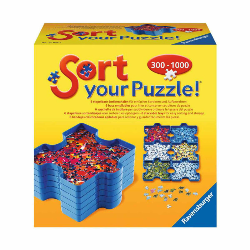 Imagen separador de piezas 6 bandejas ravensburger Imagen separador de piezas 6 bandejas ravensburger