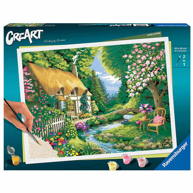 Imagen creart casa de campo premium ravensburger