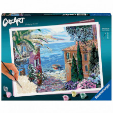 Imagen creart paisaje mediterraneo premium ravensburger