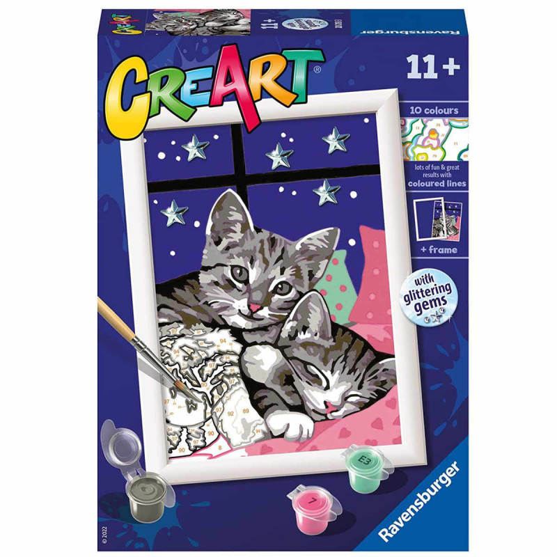 Imagen creart gatitos serie e ravensburger