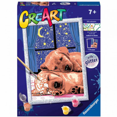 Imagen creart perritos serie d ravensburger