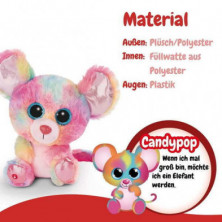 imagen 2 de peluche glubschis raton candypop 25cm