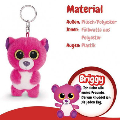 imagen 2 de llavero glubschis oso briggy 9cm