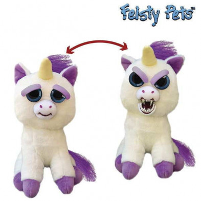 imagen 3 de peluche feisty pets unicornio glenda glitterpoop