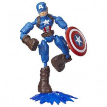 Imagen figura capitan america vengadores marvel hasbro