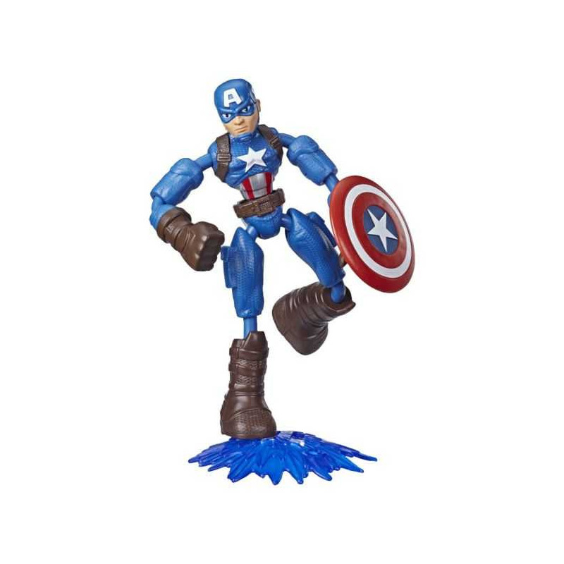 Imagen figura capitan america vengadores marvel hasbro