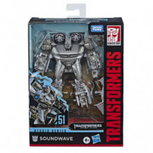 imagen 1 de figura soundwave transformers hasbro