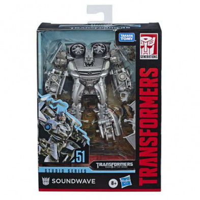 imagen 1 de figura soundwave transformers hasbro