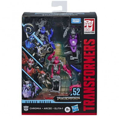 imagen 1 de chromia arcee elita -1 transformers hasbro
