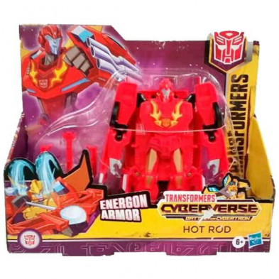 imagen 1 de figura hot rod transformers hasbro