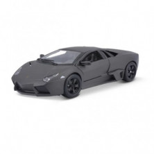 Imagen coche lamborghini reventon 1/24 burago color gris