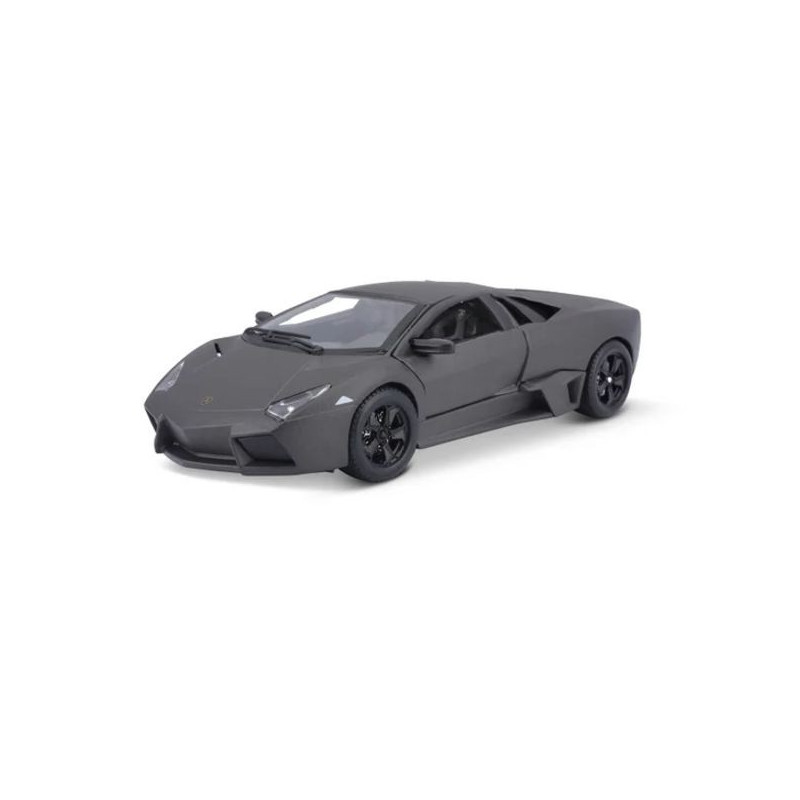 Imagen coche lamborghini reventon 1/24 burago color gris