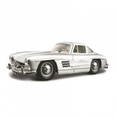 Imagen mercedes-benz 300 sl 1954 1/24 burago color plata