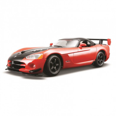 Imagen dodge viper srt 10 1/24 burago color negro y rojo Imagen dodge viper srt 10 1/24 burago color negro y rojo