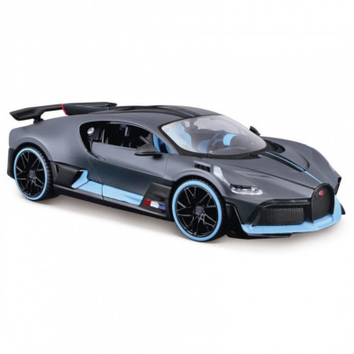 Imagen coche bugatti divo1/24 maisto color negro