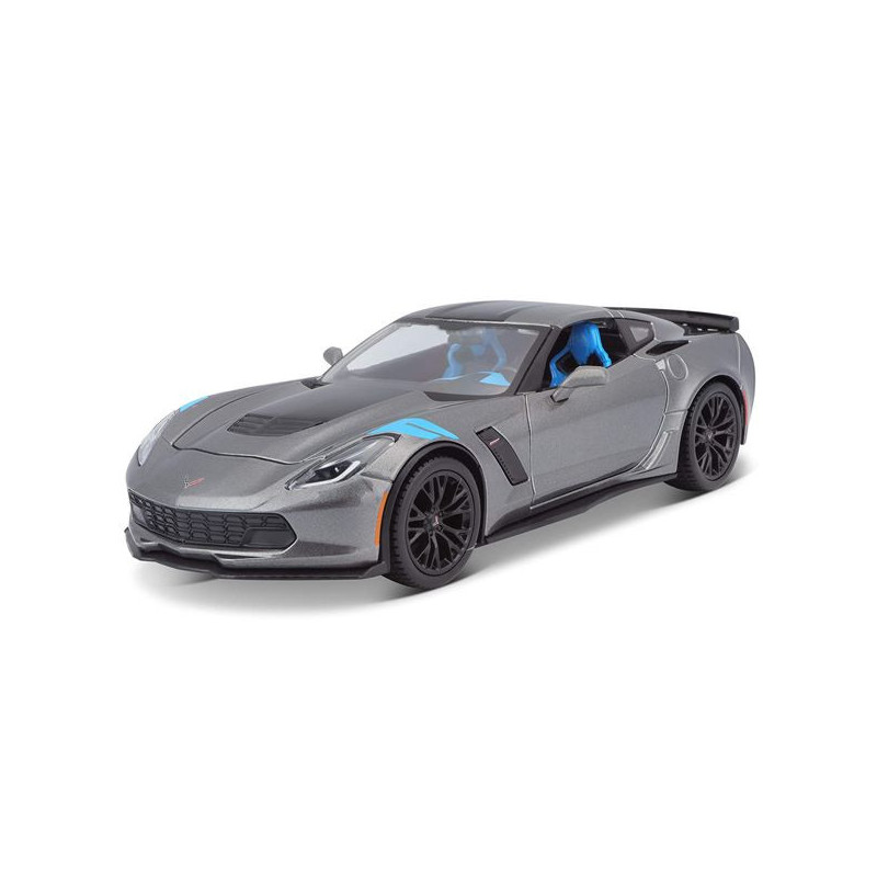 Imagen corvette grand sport 2017 1/24 maisto color azul