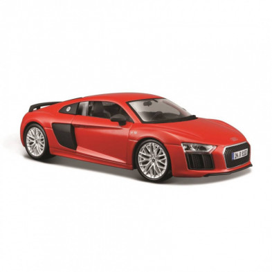 Imagen coche audi r8 v10 plus 1/24 maisto color rojo