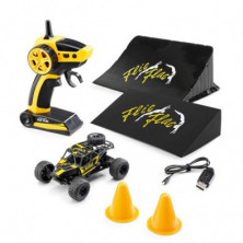 imagen 2 de coche flic flac stunt racer r/c