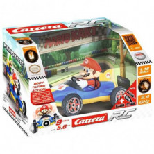 imagen 2 de coche r/c mario kart 8 mario mach 1/18