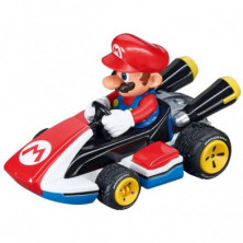 imagen 1 de pista de carreras mario kart con dos coches