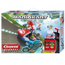 imagen 4 de pista de carreras mario kart con dos coches