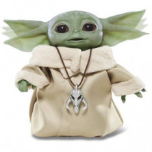 imagen 1 de figura baby yoda the mandalorian hasbro star wars