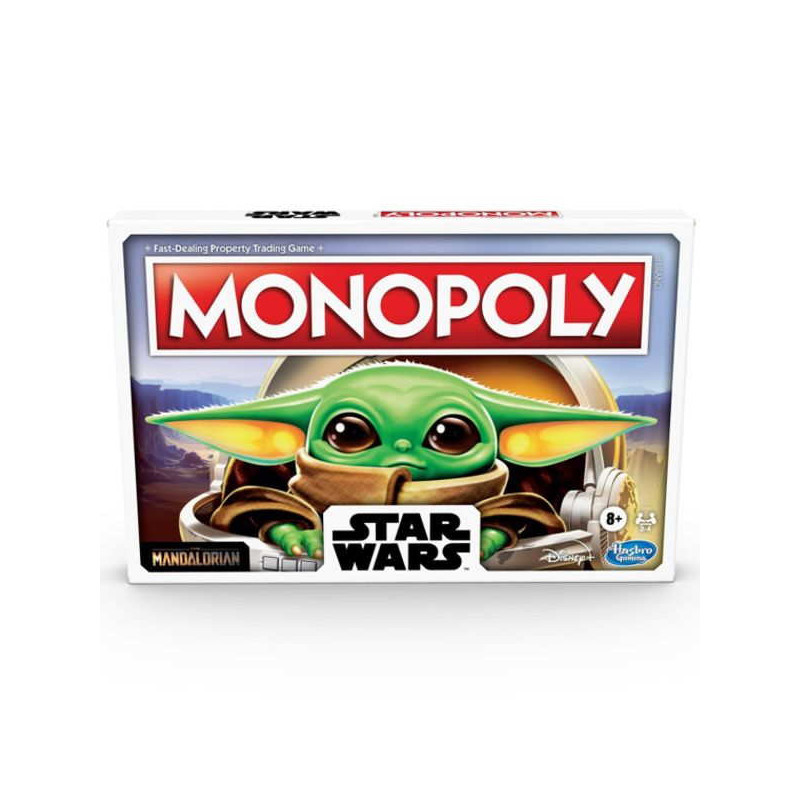 Imagen juego monopoly the mandalorian hasbro star wars