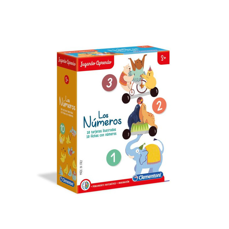 Imagen aprendo los números +3 años