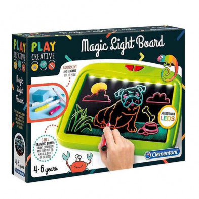 Imagen pizara con luz Imagen pizara con luz