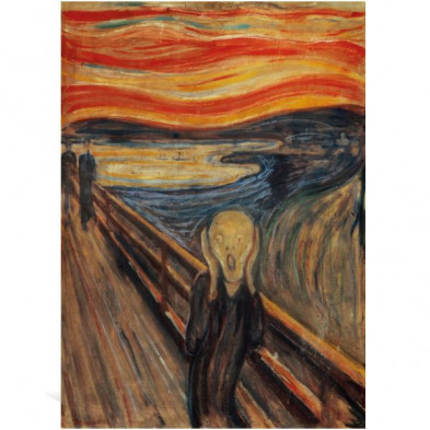 imagen 1 de puzle 1000 piezas el grito de edvard munch