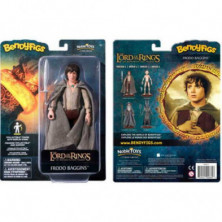 imagen 2 de figura frodo el señor de los anillos bendyfigs
