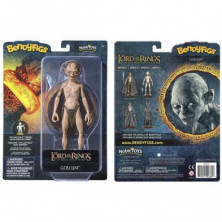 imagen 2 de figura gollum el señor de los anillos bendyfigs