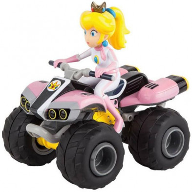 Imagen coche r/c mario kart peach quad 1/18