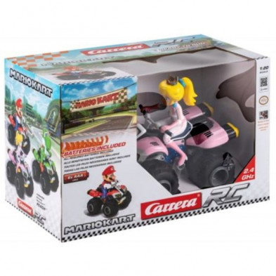 imagen 1 de coche r/c mario kart peach quad 1/18