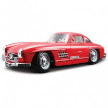 Imagen mercedes-benz 300 sl 1954 1/24 burago color rojo