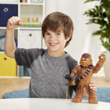 imagen 2 de figura chewbacca mega mighties hasbro