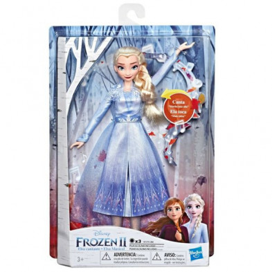 imagen 1 de muñeca elsa cantarina frozen 2 hasbro
