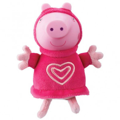 Imagen peluche con luz peppa pig glow friends